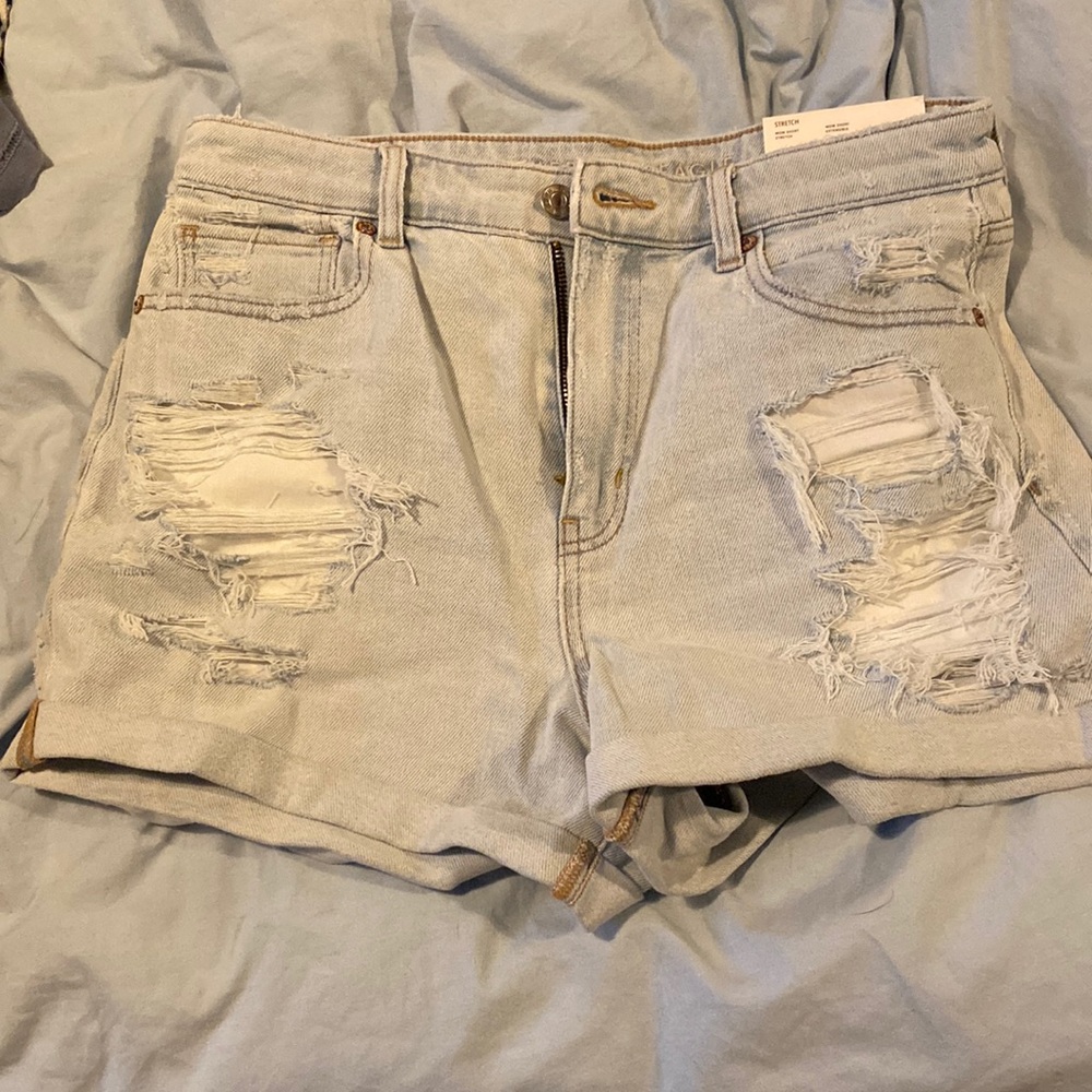 Super High Rise Mom Shorts